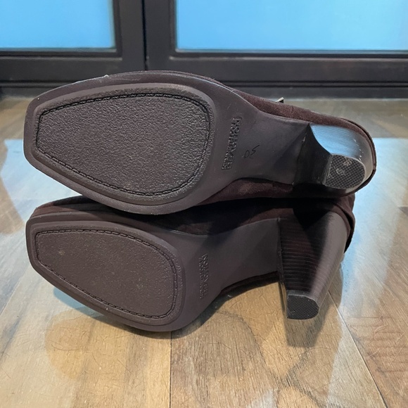 New Suede Knee-High Boots - Picture 11 of 12